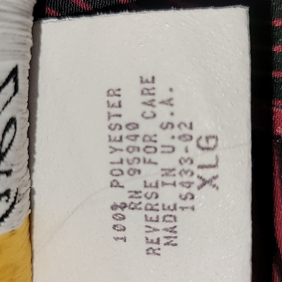 Vintage. Made in USA. Silver Threads. 💯 Polyester. Button- down. Women's XL - Picture 3 of 16